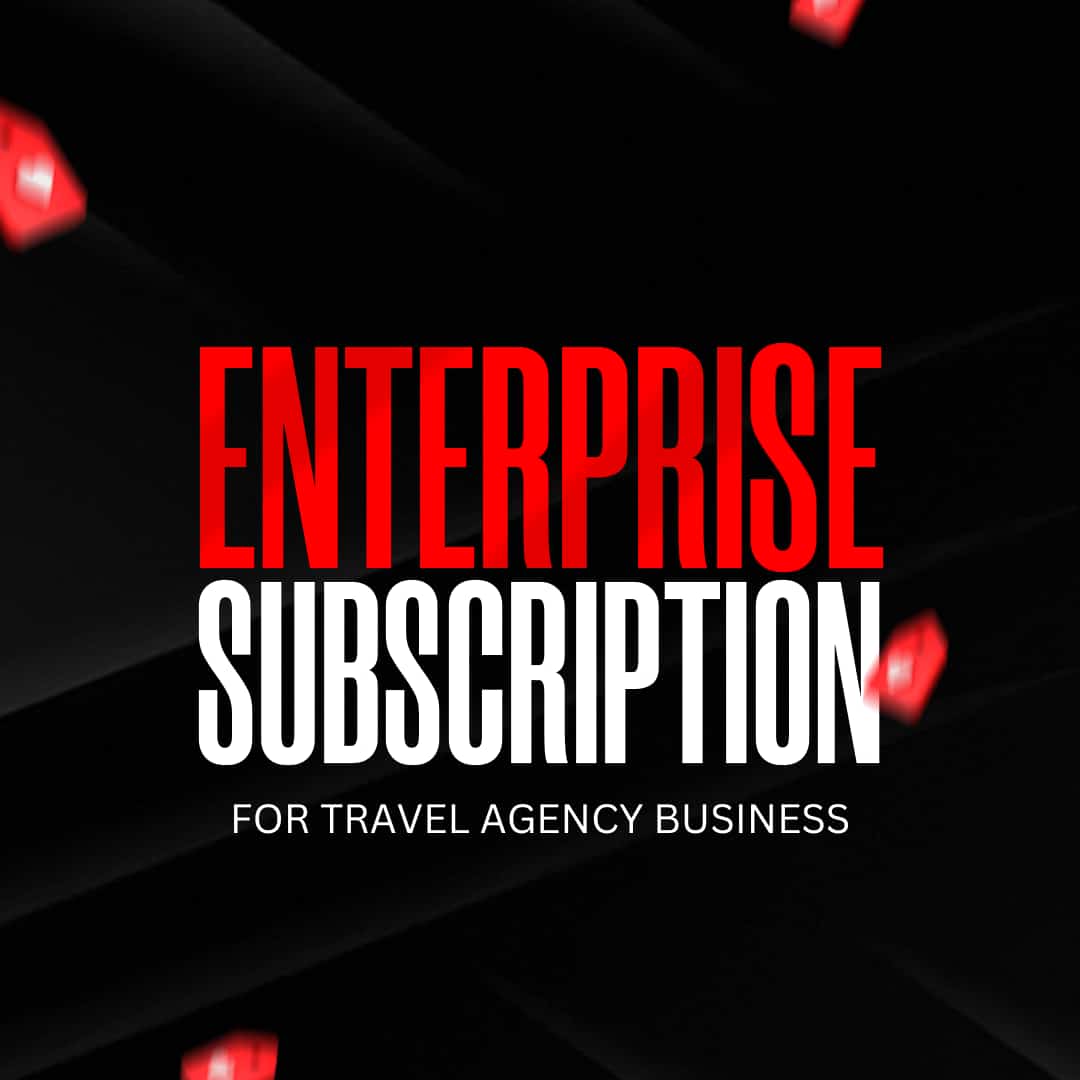 Enterprise subscription for Travel Agency Business