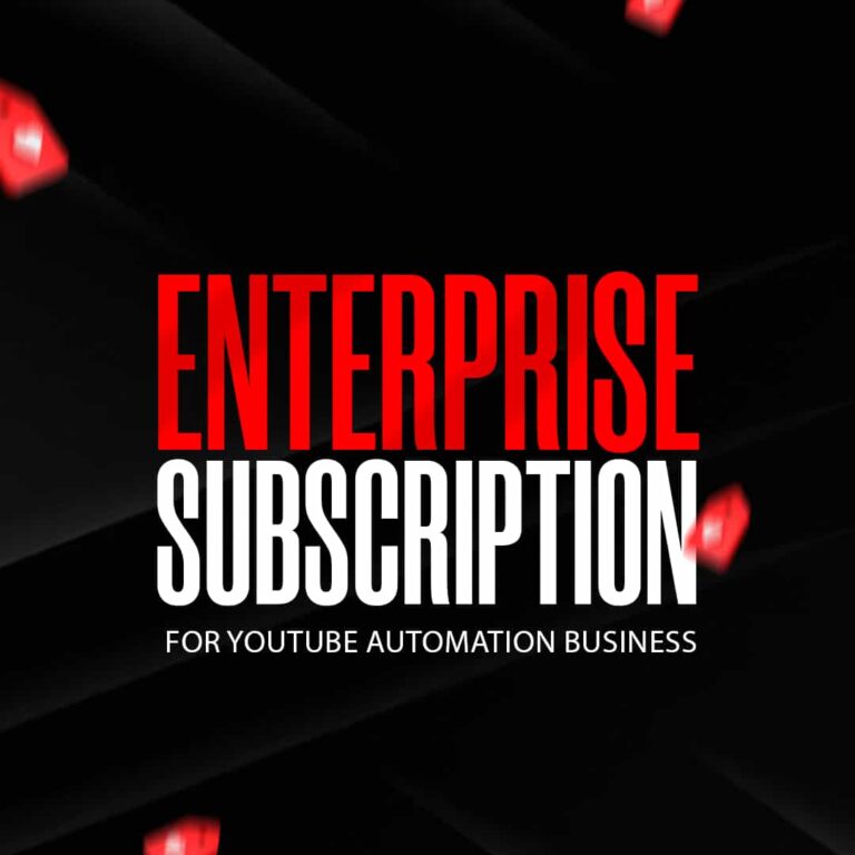 Youtube Automation Business Enterprise Subscription
