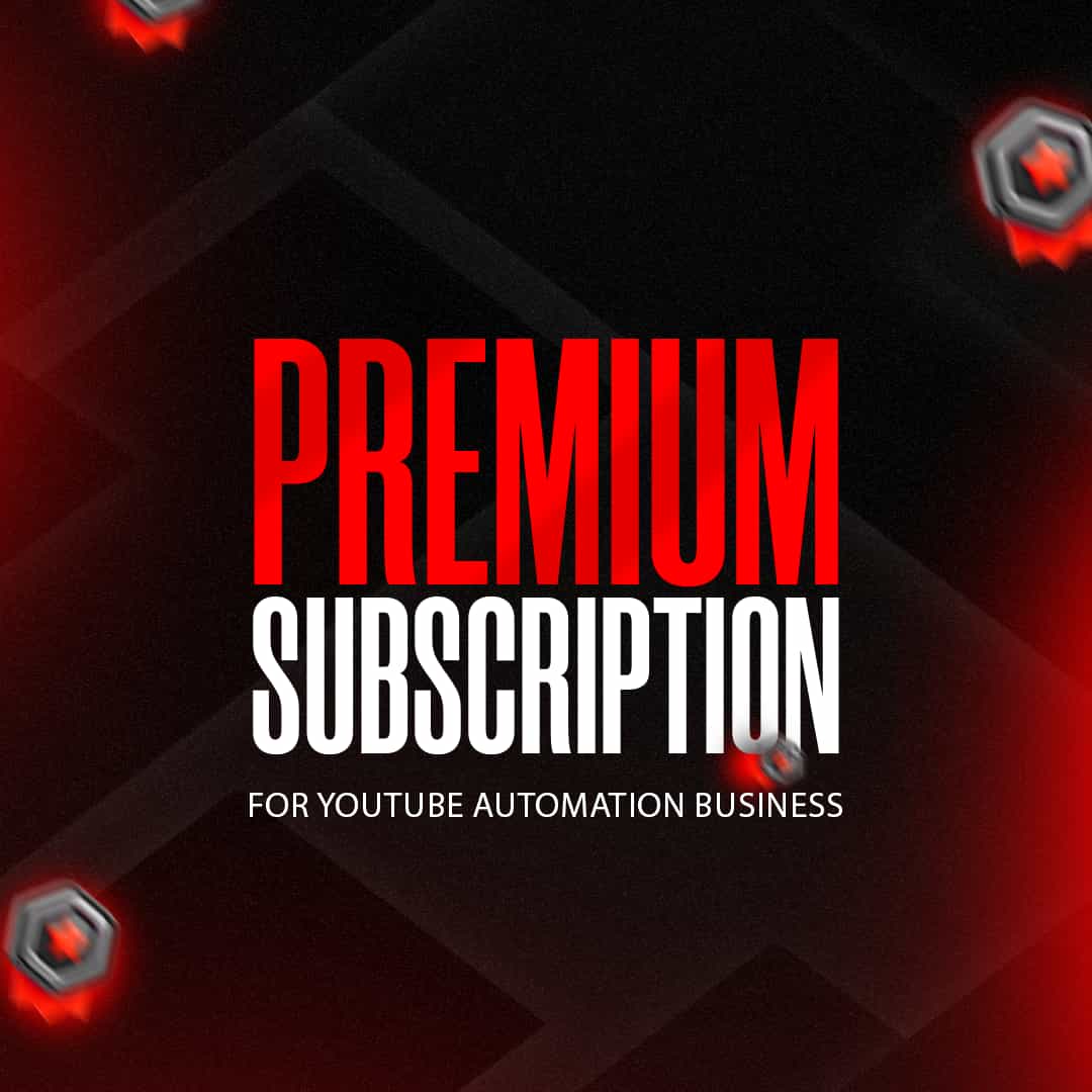 Youtube Automation Business Premium Subscription