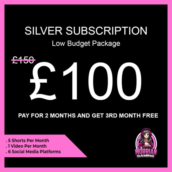 3 Month Silver Subscriptions
